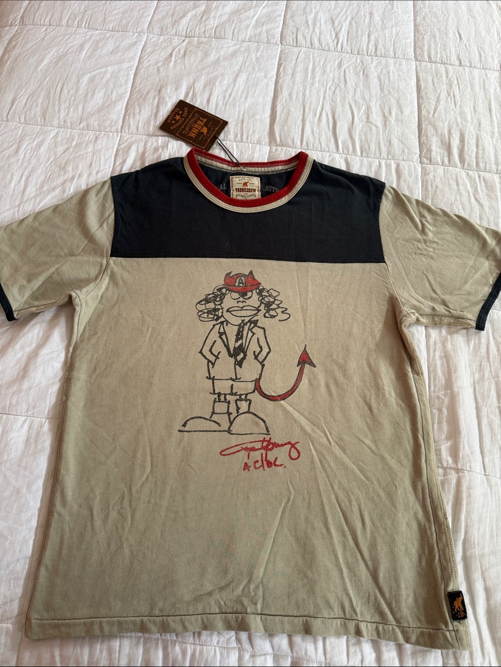 TRUNK LTD. AC/DC Graphic Ringer Tee